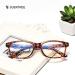 Suertree Anti Blue Light Reading Glasses 3 Pack - Unisex Computer Glasses 0.0X Brown Diopter - Buy Online on GoSupps.com