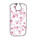 FUSHIDA Adult Bib Waterproof Bibs For Adults Adult Clothing Protector PVC Waterproof Layer and Cotton Cloth Material Elegant Mealtime Printing Flower Bibs(Pink Peach Blossoms FYH520-CA)