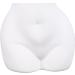 Buy Cryfok White Ceramic Female Body Vase - Modern Bohemian Home Decoration for Living Room & Study - Buy Online on GoSupps.com