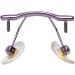 Mayabi metal replacement nose bridge alloy glass replacement nose brick replacement for borderless glasses glasses repair accessories for adults-purple