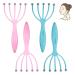 Scalp massager hand massager claw head muscle relaxation promotes blood circulation head massage office decompression 4 pieces