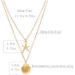 Yalice Layered Starfish Necklace - Boho Shell Jewelry for Women & Girls | Gold International Shipping - Buy Online on GoSupps.com
