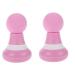 Fomiyes 2 sets massage device body muscle massage device deep massage device Neck massage device comfortable body massage device back massage device pink handheld fitness pebble gel