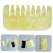 Magiclulu Jade Gua Sha Comb - Scalp Massager & Head Massage Tool for Relaxation | International Shipping Available - Buy Online on GoSupps.com