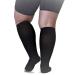 WSYKC Open-Te compression stockings 20-30 mmHg 6x ultra-wide size compression stockings suitable for obese people and pregnant women 6xL