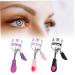Premium Lash Curler with Comb | Steel Wide Angle Eyelash Tool for Perfectly Separated Lashes - Ideal for Girls & Women (Purple - Buy Online on GoSupps.com