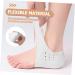 FOMIYES Height Increasing Insole Sock Pads - Silicone Heel Protectors for Men & Women | Non-Slip Silicone Heel Sleeves | White Half Shoe Inserts - Buy Online on GoSupps.com