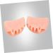 Toe Separators 3 Pairs - Gel Spacers for Bunions - Orthotic Splitter and Straightener - 6pcs - Buy Online on GoSupps.com