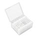 55 Double Tip Cotton Swabs for Cleaning Makeup Organic Pointed Cotton Buds Paper Swabs for Pets and Cosmetics