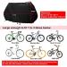 Kotivie Waterproof Lockable Bicycle Cover for 1-3 Bikes | Sun Protective & Foldable | Double Buckle Straps - Buy Online on GoSupps.com