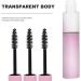 MUSISALY 15pcs Mascara Empty Tube Empty Lip Gloss Tube Mascara Tubes Empty Sweatproof Mascara Plastic Pink - Buy Online on GoSupps.com