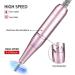 Daroplo Electric Nail Drill 35000 Mins Nail Arts Drill Hand File Polish Grinder Manicure Drill Accessories Pink - Buy Online on GoSupps.com