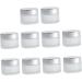 Beaupretty Cream Tin Cream small terrarium cream containers with lids glass terrarium with lid container with lid sample containers with lids terrariums cosmetic empty Cosmetic Travel Jar 3.5 2.6cm Transparent - Buy Online on GoSupps.com