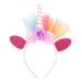 DRESBE LED Flower Headband - Luminous Festival Hair Accessory for Women & Girls - White - Buy Online on GoSupps.com