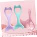 OHPHCALL 4pcs Mascara Brush Kit Eyeliner Template Eyeshadow Stencils Outils Aide Make Applicator 15X5.7CMx4pcs Bluex4pcs - Buy Online on GoSupps.com