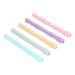 Teething Toys Teeth Grinding Reduce Anxiety Stress Baby Hollow Teething Sticks Silicone 5 Pieces for Toddlers for PDD (Style 2)