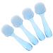 FRCOLOR 4pcs Fingernail Cleaning Nail Cleaners Hand Grip Nail Facial Brush Plastic Brush Nail Brush for Cleaning Portable Fingernail Nail Accessories Manicure Supplies Home Nail