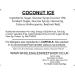 Ellies Jellies Coconut Ice 600g Tub Crumbly Pink & White Fruit Flavoured Coconut Square - Buy Online on GoSupps.com