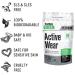 Rockin' Green 45oz Active Wear Detergent - All Natural Laundry Powder - Vegan and Biodegradable - Odor Fighter - Sensitive Skin Safe - Buy Online on GoSupps.com