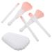 Shop Minkissy 15 Pcs Lashes Set with Glitter Eyebrow Brush & Travel Blush Brush Perfect for Stunning Makeup Looks - Buy Online on GoSupps.com