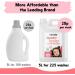 Nimble Non-Bio Laundry Washing Liquid Detergent Concentrated 5L | Vegan & Allergen-Free | Plant-Based Formula | 225 Washes - Buy Online on GoSupps.com