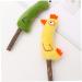 POPETPOP 2pcs Cat Teething Stick Indoor Playset Cat Dental Care Cat Grinding Teeth Rod Cat Cartoon - Buy Online on GoSupps.com