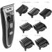 MTEC RFC-688B Professional Hair Clipper Set | 7 Attachments LED Display & Titanium Head | International Shipping Available - Buy Online on GoSupps.com