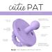 Ryan & Rose Cutie PAT Pacifier Teether - Bulb Orchid - Buy Online on GoSupps.com