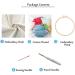 Punch Needle Rug Kit - Van Gogh Starry Sky Design | Beginner Embroidery Set with Color Pattern, Yarn, and Instructions - Buy Online on GoSupps.com