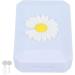 DEWIN Contact Lens Box Holder with Mirror Tweezers & Applicator - Blue Chrysanthemum | International Shipping Available - Buy Online on GoSupps.com
