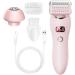 Epilator Hair Removal for Women Trimmer for Women Hair Remover for Ladies Trimmer Facial Shaver Waterproof Ladies Hair Trimmer Versatile Personal Groomer for Women and M Pink - Buy Online on GoSupps.com