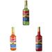 Torani Lime Flavour Syrup 750 Milliliter & Torani Peach Flavor Syrup 750ml & Torani C-34016 Syrup Strawberry 750 Milliliter (Pack of 1) Syrup+ Peach Syrup+ Syrup Strawberry