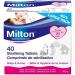 Milton Sterilising Tablets - 40 Count, Pack of 1 | Effective Disinfection Solution - Buy Online on GoSupps.com