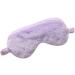 Soft Fluffy Plush Sleep Eye Mask | Anti Fatigue Nap Eyeshade in Sky Blue - Buy Online on GoSupps.com