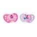 Chicco Physioforma Pacifier 2 Pack - Pink Rubber for 6-16 Months - International Shipping Available - Buy Online on GoSupps.com