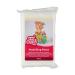 Funcakes modeling paste white: perfect for modeling figures cake toppers and ruffles.Strong smooth and smooth.Halal kosher and gluten -free.250 g.