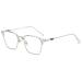 Lanomi reading glasses men blue light filter rectangle metal semi -frame uv400 protection reading aid visual aid anti blue horn glasses computer glasses transparent 0.0 dioptries