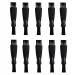 10 x Men's Electric Shaver Cleaning Brush Hair Remover Shaving Brush Replacement Brushes - Black