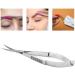 Micro Scissors Stainless Steel Face Hair Eyelash Scissors Grafting Tool Curved Mirror - Buy Online on GoSupps.com