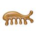 Magiclulu Massage comb Comfortable hair comb hairdressing tool scalp massage comb wooden ridge scalp ridge ladies hair ridge heading head massage comb