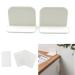 Furniture Tilt Control Child Contribution Anti Kipp Halter-High-Loading Anti-Kipp M belGurte set for child locking sticking to the wall fixing tables and other heavy furniture 4 pieces white.