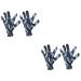 minkissy 2 Paires masque pour les mains de spa nourrissant masque de soin des mains de soins des mains Exfoliant Masque facial cr me pour les mains papier aluminium platine
