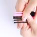 guohanfsh 50Pcs Eyelash Mascara Wands Disposable Makeup Brushes Eyebrow Applicator Cosmetic Tool Black + Pink - Buy Online on GoSupps.com