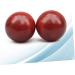 Beavorty 6 STK Chinese Health Massage Balls - Muscle Roller & Fitness Device for Pain Relief | Red Massage Balls - Buy Online on GoSupps.com