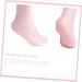 Healeved 1 Pair Moisturizing Socks Beach Socks Dress Shoes for Women Heels Feet Moisturizing Socks Pleaser Heels for Women Moisturizing Foot Socks Spa Silicone Gel Elastic Miss Sebs Pink 20x10cm - Buy Online on GoSupps.com