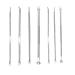 Acne needles Sunnymi 7pcs blackhead remover kit blackhead tweezers stainless steel risk -free extractor tools nail shaver tool for health treatment
