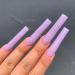 YIMART Long C Curved False Nail Tips - 500pcs XL Lengthened C Curve Fake Nails - Premium Clear Acrylic Nail Tips for Salon - Buy Online on GoSupps.com