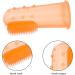 tonyg-p 3 Sided Dog Toothbrush with Silicone Finger Toothbrush Pet Toothbrush Addition Bad Breath Tartar Teeth Care for Small to Large Dogs Cats Cleaning Mouth (Orange Purple Blue) - Buy Online on GoSupps.com