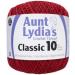 Aunt Lydia's Size 10 Crochet Thread in Victory Red - 2-Pack - Buy Online on GoSupps.com