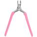 Nail Cuticle Nipper Stainless Steel Ergonomic Design Cuticle Cutter with Built-in Spring for Manicure for Nail Salon (Pink) - Buy Online on GoSupps.com